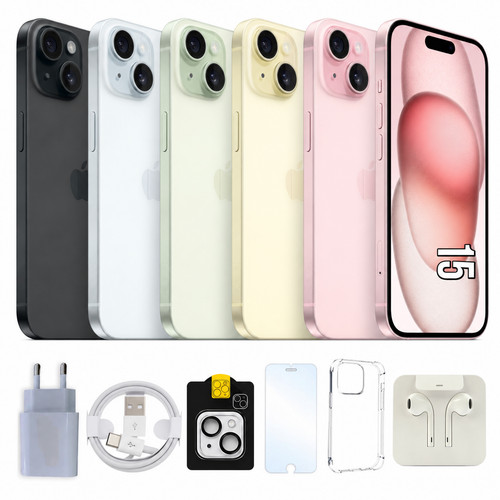 Apple iphone 128 - 15, 256