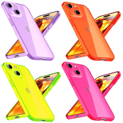 Custodia neon trasparente per